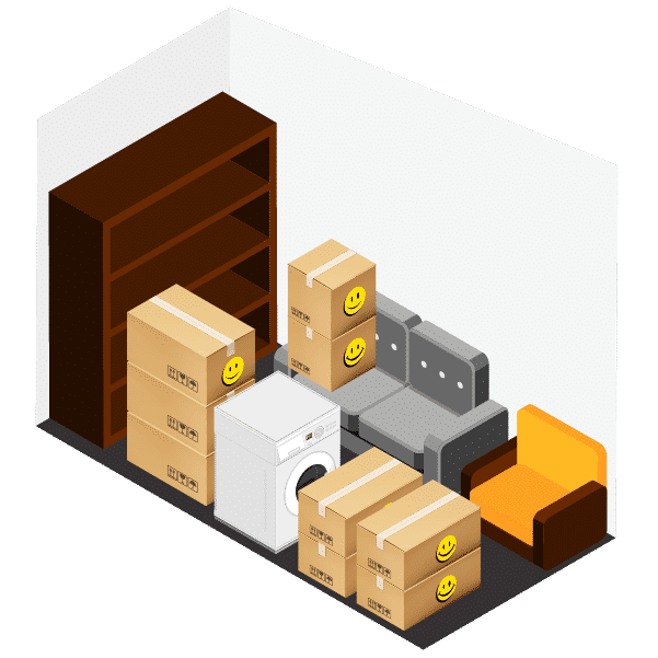 5x10 climate controlled storage unit in amarillo